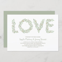 Olive Branches LOVE Collectie Groen Kaart