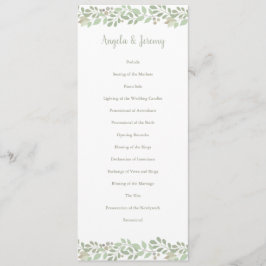 Olive Branches LOVE Collectie Programma Programmakaart