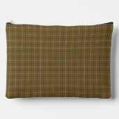 Olive Burgundy Plaid Classic Pattern Rustic Etui (Voorkant)