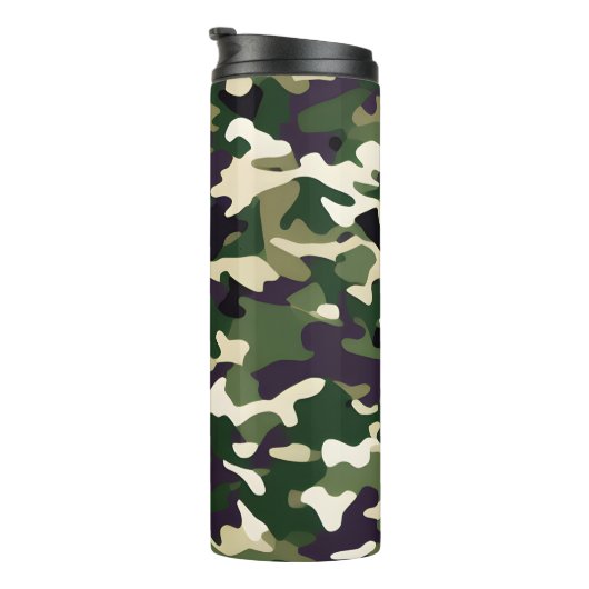 Olive Camo Thermosbeker (Geroteerd rechts)