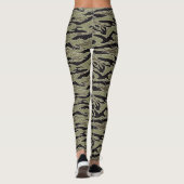 Olive Camouflage Leggings van vrouwen (Achterkant)