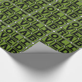 Olive Drab, Kleur Cadeaupapier (Hoek)