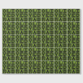 Olive Drab, Kleur Cadeaupapier (Vlak)