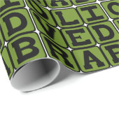 Olive Drab, Kleur Cadeaupapier (Rol Hoek)