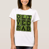 Olive Drab, Kleur T-shirt (Voorkant)