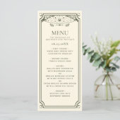 Olive Elegant Tarot Kaart Wedding (Staand voorkant)