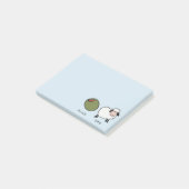 Olive Ewe Love Puns Post-it® Notes (Schuin)