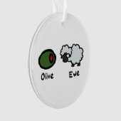 Olive Ewe Ornament (voorkant)