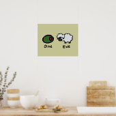 Olive Ewe Poster (Keuken)