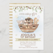 Olive Foliage Noah's Ark Boys 1 september Kaart (Voorkant / Achterkant)