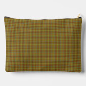 Olive Gray Plaid Tartan Pattern Etui (Achterkant)