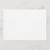Olive Gree Monogram Wedding Details Enclosure Card Informatiekaartje (Achterkant)