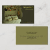 Olive Green B&B Bed and Breakfast Visitekaartjes (Voorkant / Achterkant)