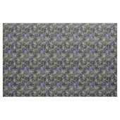 Olive Green Blue Camo Pattern Skulls Stof (Fat Quarter)