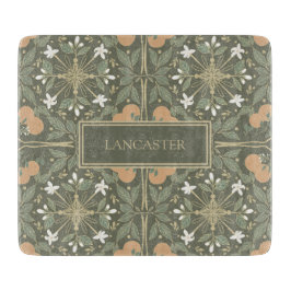 Olive Green Botanical Snijplank