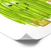 Olive Green Buy Local Poster (Hoek)