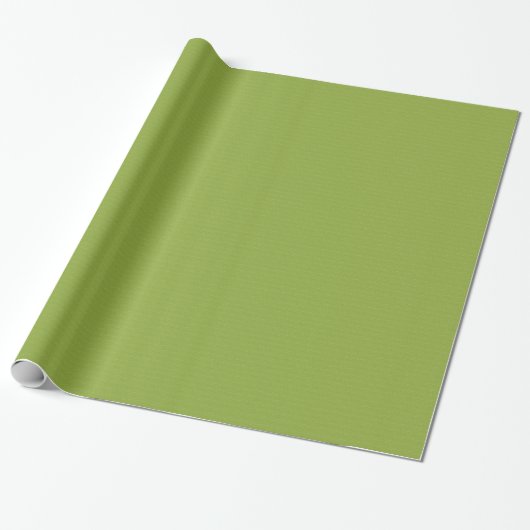 Olive Green Cadeaupapier (Uitgerold)