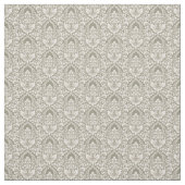 Olive Green Damask Stof (Swatch)