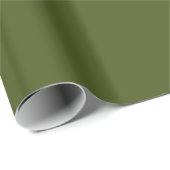 Olive Green Decor past dit eenvoudig aan Cadeaupapier (Rol Hoek)