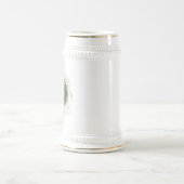 Olive Green Elegant Groomsmen Gift Bierpul (Center)