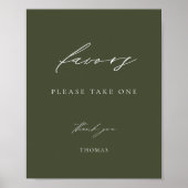 Olive Green Favor Poster (Voorkant)