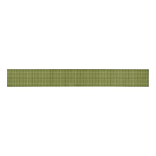 Olive Green Gingham-RIBBON SPOOL Grosgrain Lint (Voorkant)