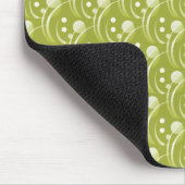 Olive Green Hip en Stylish Mousepad Muismat (Hoek)