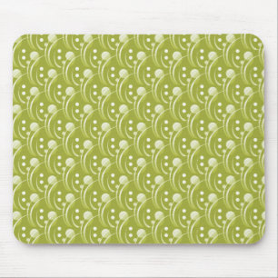 Olive Green Hip en Stylish Mousepad Muismat