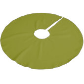 Olive Green Kerstboom Rok (Gekanteld)