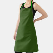 Olive Green Kitchen Craft Chef Schort (Insitu)