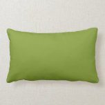 Olive Green Kussen<br><div class="desc">Olive Green Energetic Olive Green kleurtoon werd geïnspireerd door de bladeren van het Firebush-plant in St. Thomas. Door celeste@khoncepts.com #olivegreen</div>