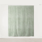 Olive Green Leopard Print Wandkleed (Voorkant)