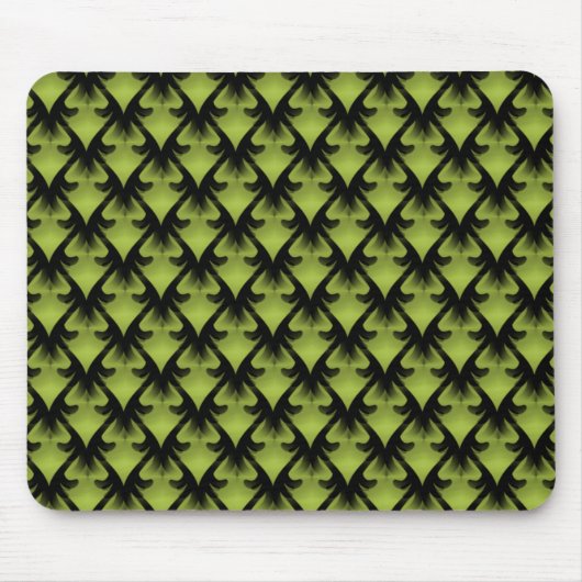 Olive Green Metropolitan Glam Mousepad Muismat (Voorkant)