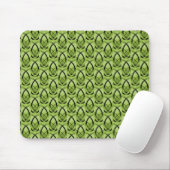 Olive Green Mode Forward Mousepad Muismat (Met muis)