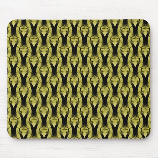 Olive Green Modern Classic Mousepad Muismat (Voorkant)