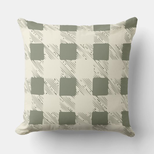 Olive Green Play Kussen (Voorkant)