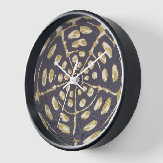 Olive Green Polka Dot Radial Pattern Art Print (Hoek)