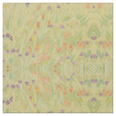 Olive Green Rusty Sinaasappel en Paarse Stof (Close Up)