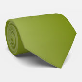Olive Green Stropdas (Opgerold)