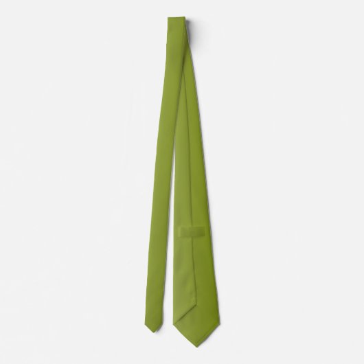 Olive Green Stropdas (Achterkant)