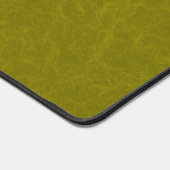 Olive green surface with subtle swirling pattern bureaumat (Hoek)