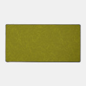 Olive green surface with subtle swirling pattern bureaumat (Voorkant)