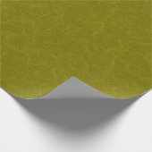 Olive green surface with subtle swirling pattern cadeaupapier (Hoek)
