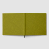 Olive green surface with subtle swirling pattern gastenboek (Volledig)
