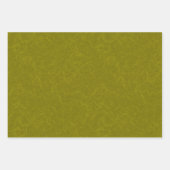 Olive green surface with subtle swirling pattern inpakpapier vel (Voorkant 2)