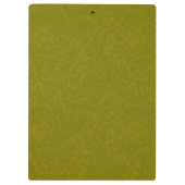 Olive green surface with subtle swirling pattern klembord (Achterkant)