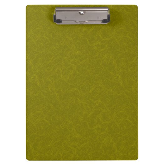 Olive green surface with subtle swirling pattern klembord (Voorkant)