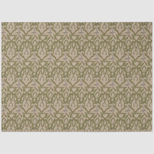 Olive Green  Tissuepapier (Voorkant)