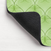 Olive Green Unparallelleed Elegance Mousepad Muismat (Hoek)