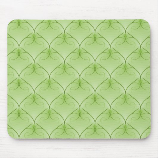 Olive Green Unparallelleed Elegance Mousepad Muismat (Voorkant)